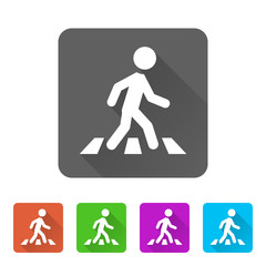 Sticker - App Icon Long Shadow - 5 Colors