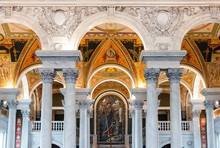 WASHINGTON DC - March26: Interior Of The Library Of Congress In