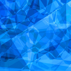 Blue polygons