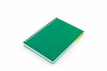 Wall Mural - Green diary book.