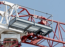 Mechanical Detail Of A Crane: Winch Zone.  
