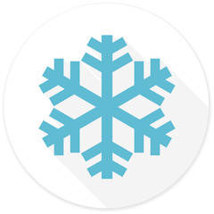 Poster - snow flat design modern icon