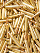 Golden ammunition background