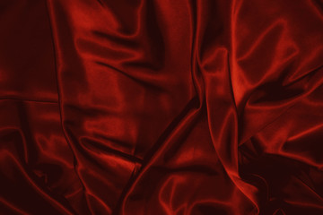 texture of a red silk