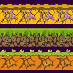 Poster - textures for platform game