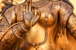 Bronze statue closeup, Nepal