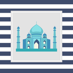 Sticker - Taj Mahal icon