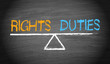 Rights and Duties - Balance Concept