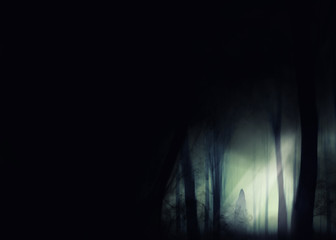 Wall Mural - horror halloween abstract background.