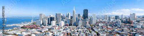 Plakat Skyline San Francisco