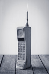 vintage mobile phone (vintage style)