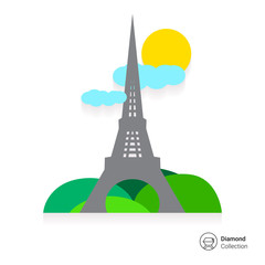 Sticker - Eiffel tower