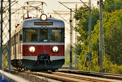 Fototapeta do kuchni railway transport