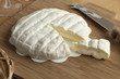 Piece of Italian Tuma dla Paja cheese