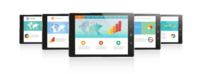 Wall Mural - Responsive App Design