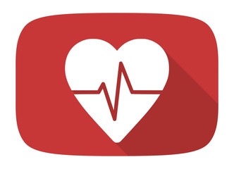 Aufkleber - pulse flat design modern icon