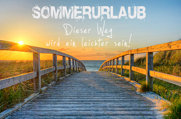 Wall Mural - Sommerurlaub