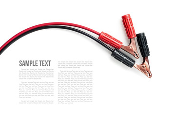 Canvas Print - jumper cable