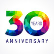 30 anniversary color logo