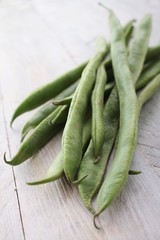 Wall Mural - fresh runner beans