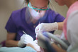 © Anna Jurkovska - Traditional restorative dentistry; hands of a dentist in focus