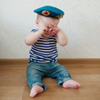 © Aliaksei Lasevich - little boy in blue beret portrait