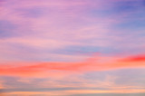 Fototapeta Zachód słońca - sunset with clouds