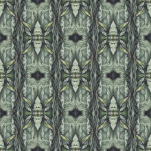 Seamless Pattern With Vegetal Motives.
Seamlessly Repeating Ornamental Wallpaper Or Textile Pattern, With Hand Painted Vegetal Motives In Green, Beige And Gray Colors.