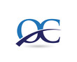 OC Logo Letter Swoosh