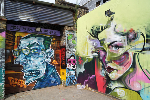 Tela Street Art Londra