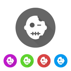 Sticker - App Icon Long Shadow - 5 Colors