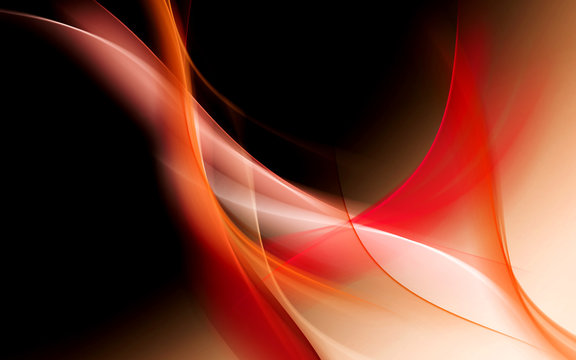 abstract color wave background