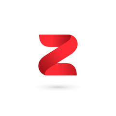 Poster - letter z number 2 logo icon design template elements