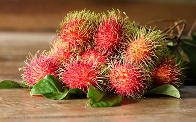 Fresh rambutan