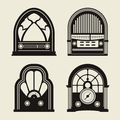 Poster - Radio vintage  design.