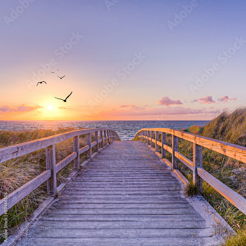 Naklejka na szybę Strand