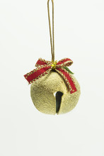 Hanging Bell Decoration Witha Red Bow