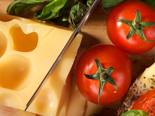 Poster - Tomatos and cheese