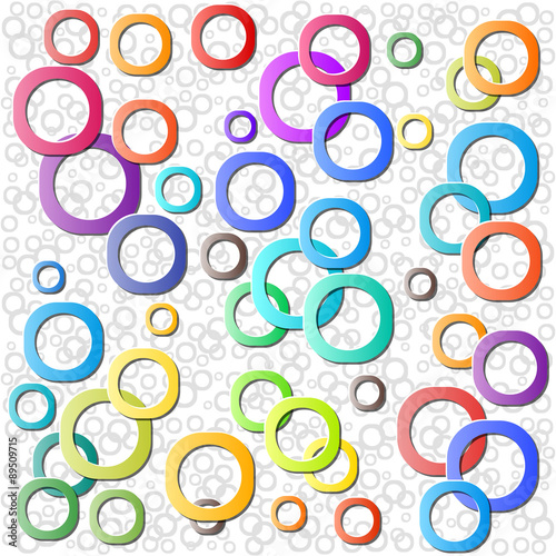 Naklejka dekoracyjna vectors circle abstract background