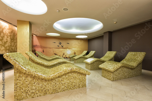 Interior Of A Wellness Center Kaufen Sie Dieses Foto Und