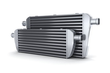 Canvas Print - Car intercooler