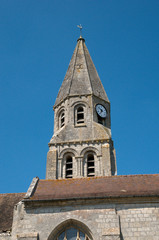 France, picturesque church of Bouconvillers