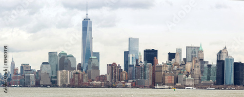 Fototapeta do kuchni Lower Manhatta NYC Panorama