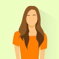 Poster - profile icon female avatar woman portrait casual person