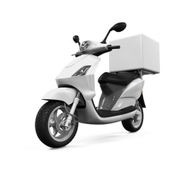 Sticker - Motorcycle Delivery Box