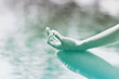© XtravaganT - Graceful hand gesture of a woman meditating