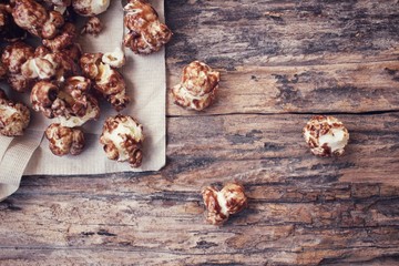 Canvas Print - Chocolate pop corn