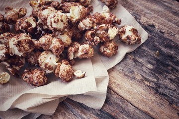 Canvas Print - Chocolate pop corn