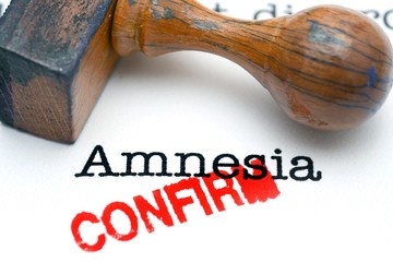 Wall Mural - Amnesia confirm