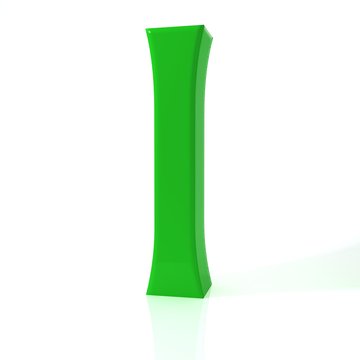 Letter I 3d illustration